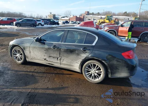 2012 Infiniti G37X из США, поврежденный, VIN JN1CV6AR5CM970277